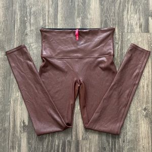 Spanx Faux Leather Leggings